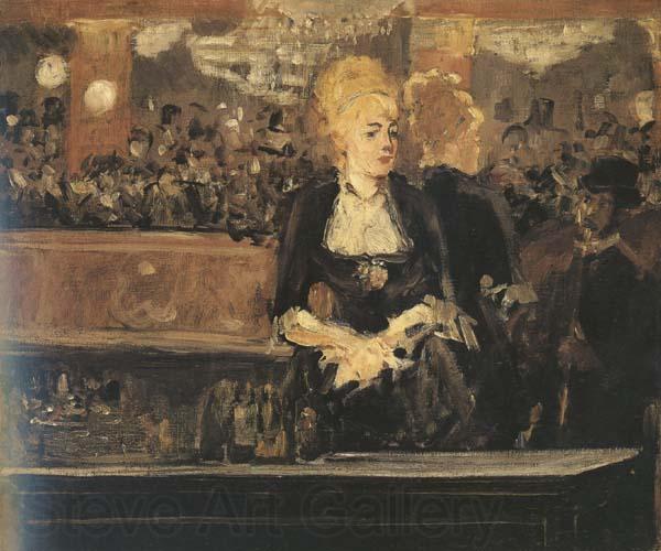 Edouard Manet Bar aux Folies-Bergere (mk40) France oil painting art
